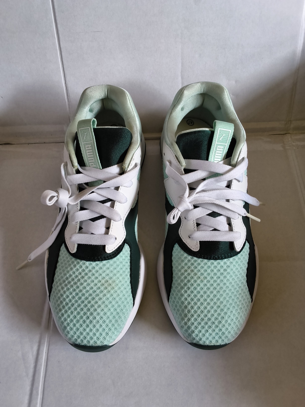 Puma Nova 90's Bloc Fair Aqua woman's Size 10
